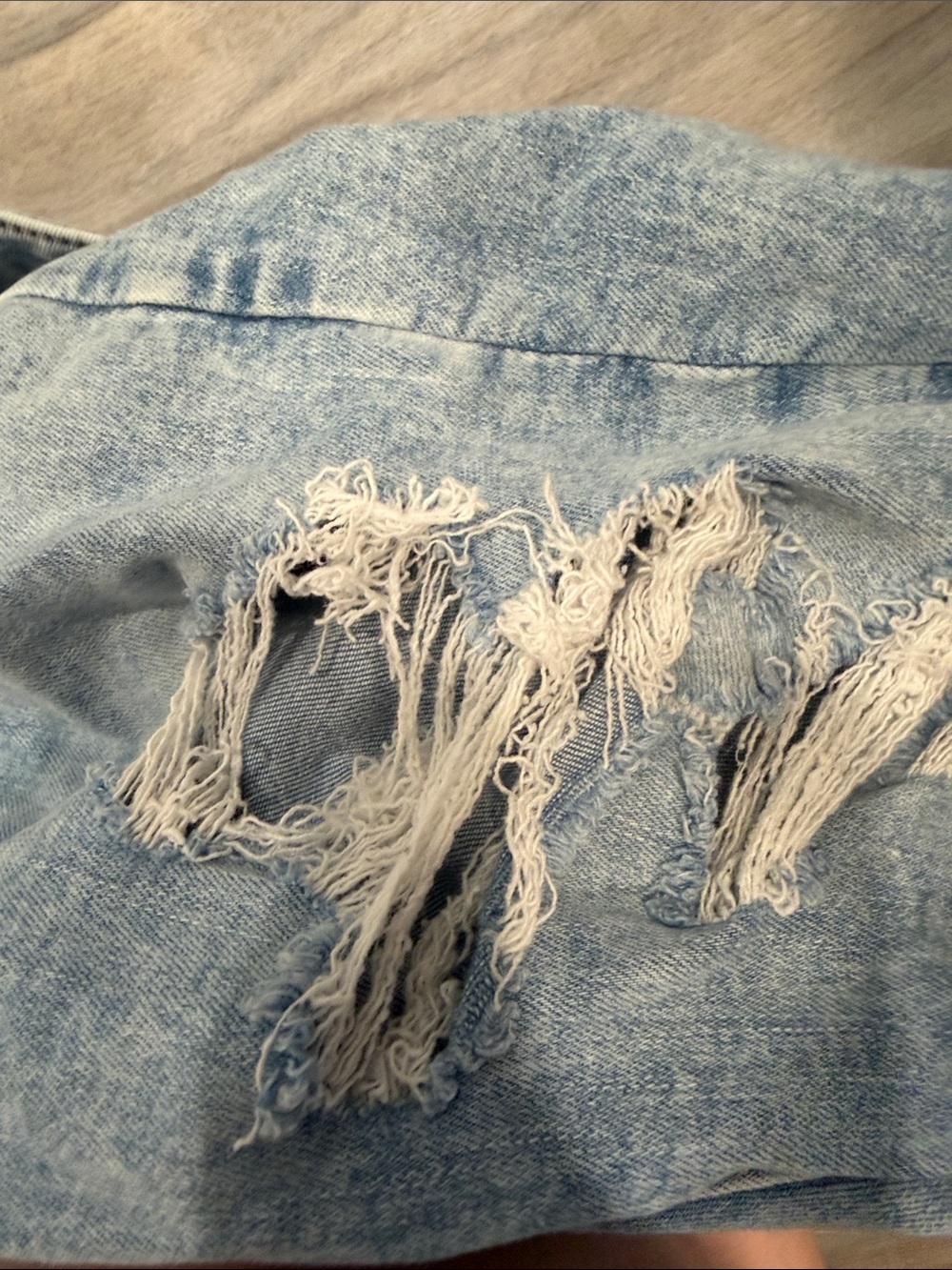 2 Pairs American Eagle Light Super Hi-Rise Jeggings Ripped Jeans Short Length - Picture 10 of 10